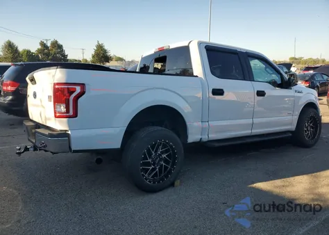 2015 Ford F150 Supercrew из США, поврежденный, VIN 1FTEW1CG4FFB01373